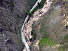 What caused the massive flooding and mudslides in Yellowstone?