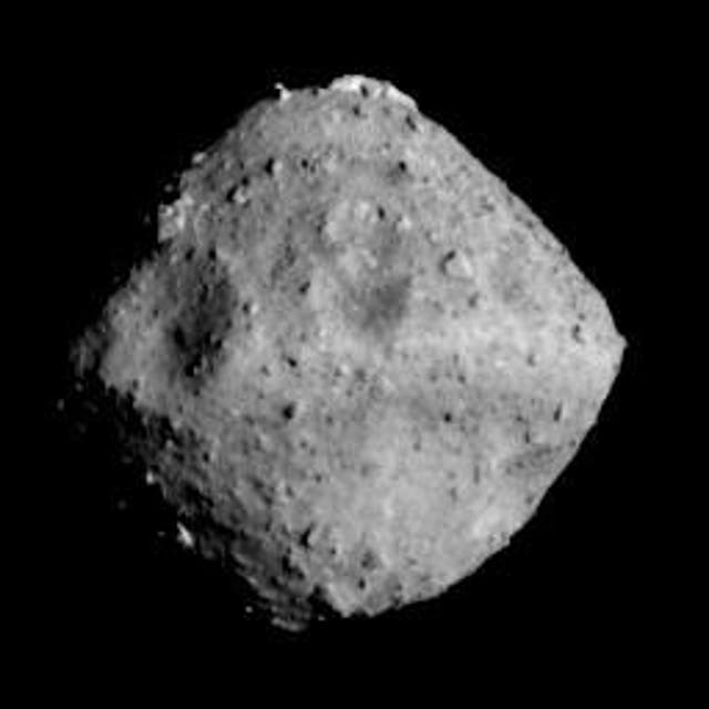 <p>The near-Earth asteroid Ryugu</p>