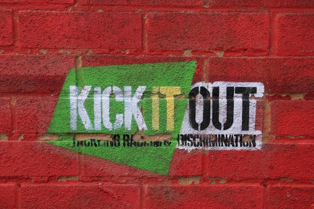 Kick It Out seeks to change the behaviour and attitude of fans who use discriminatory language via education courses (Mike Egerton/PA)