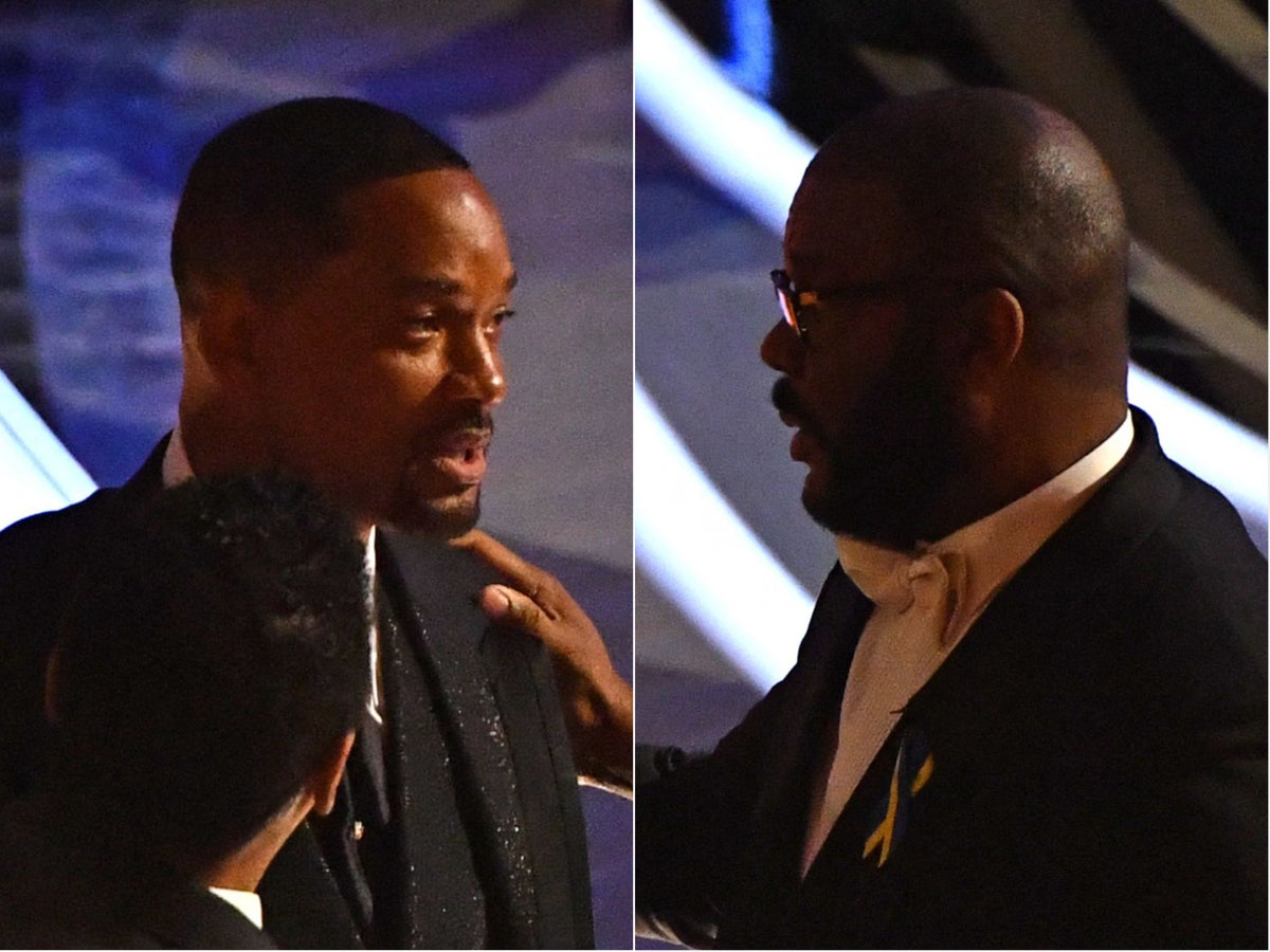 Will Smith Chris Rock slap: Tyler Perry shares what he said to actor at Oscars | The Independent