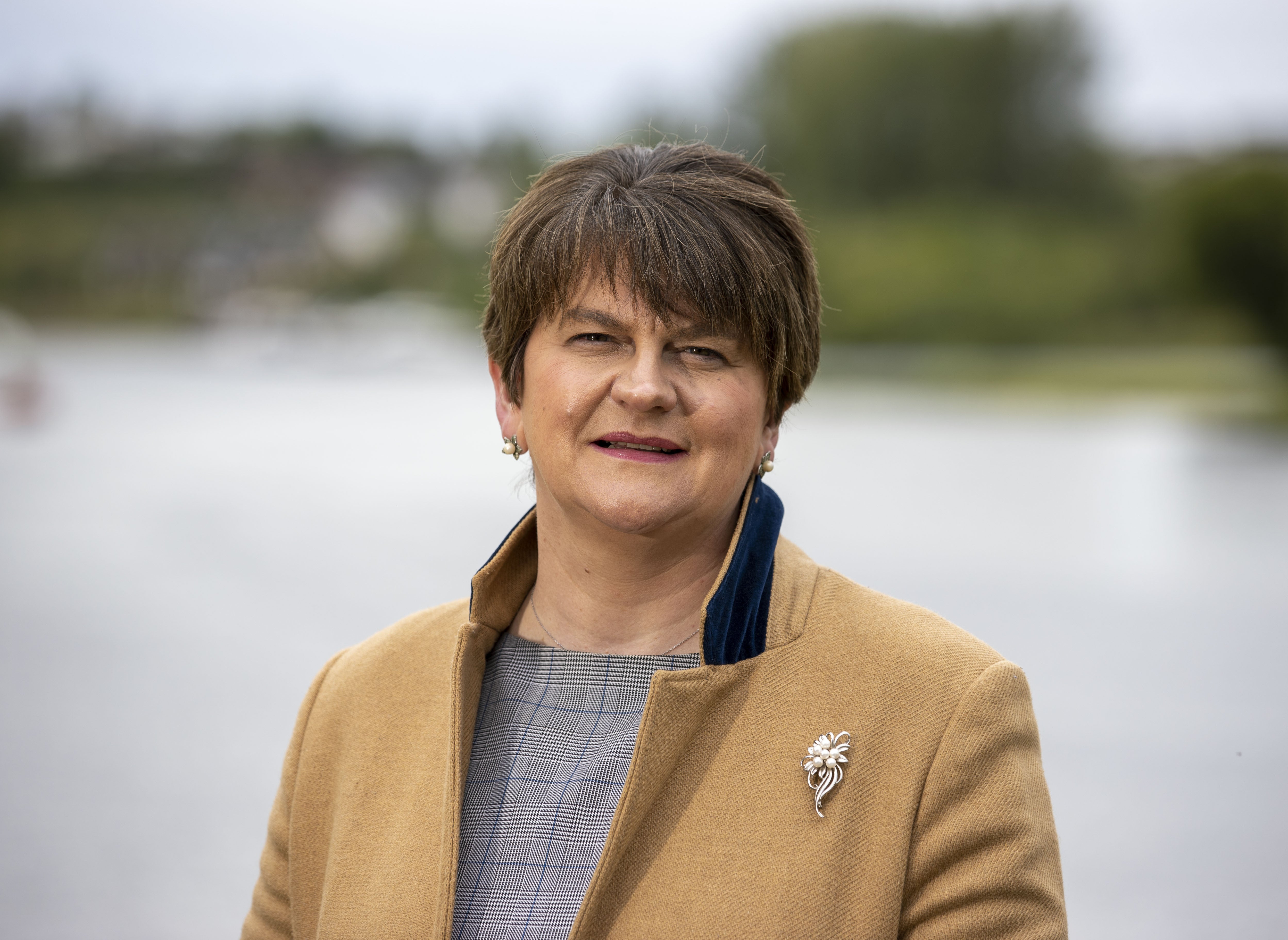 Dame Arlene Foster, former first minister of Northern Ireland (Liam McBurney/PA)