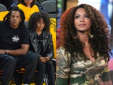 People are amazed at how much Blue Ivy Carter looks like Beyonce at recent NBA outing: ‘Literally twins’