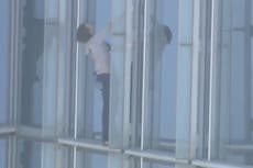 ‘Spiderman’ arrested after climbing Oklahoma City tower in anti-abortion stunt