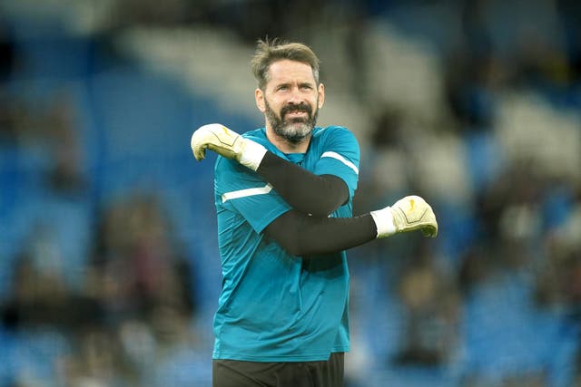 Scott Carson has signed a new contract with Manchester City (Mike Egerton/PA)