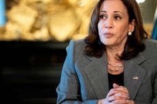 Kamala Harris warns overturning Roe could lead to ‘challenges’ to same-sex marriage and birth control