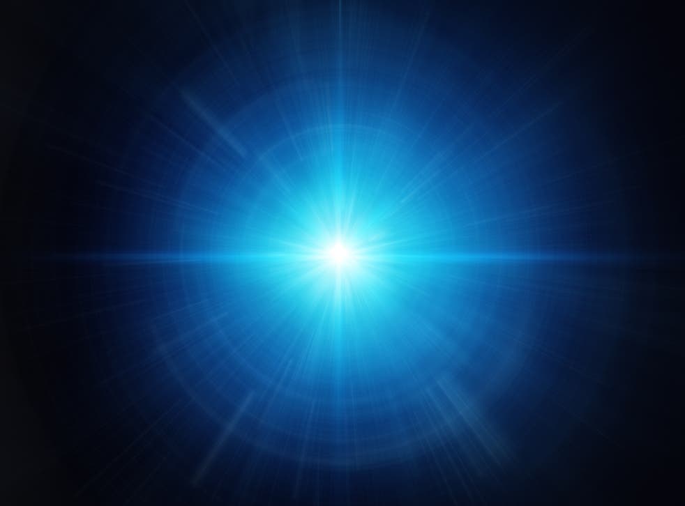 <p>An artist’s conception of a bright stellar explosion</p>