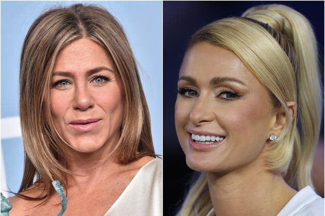 <p>Jennifer Aniston faces backlash for saying ‘Paris Hilton, Monica Lewinsky, all those’ become famous ‘for basically doing nothing’ </p>