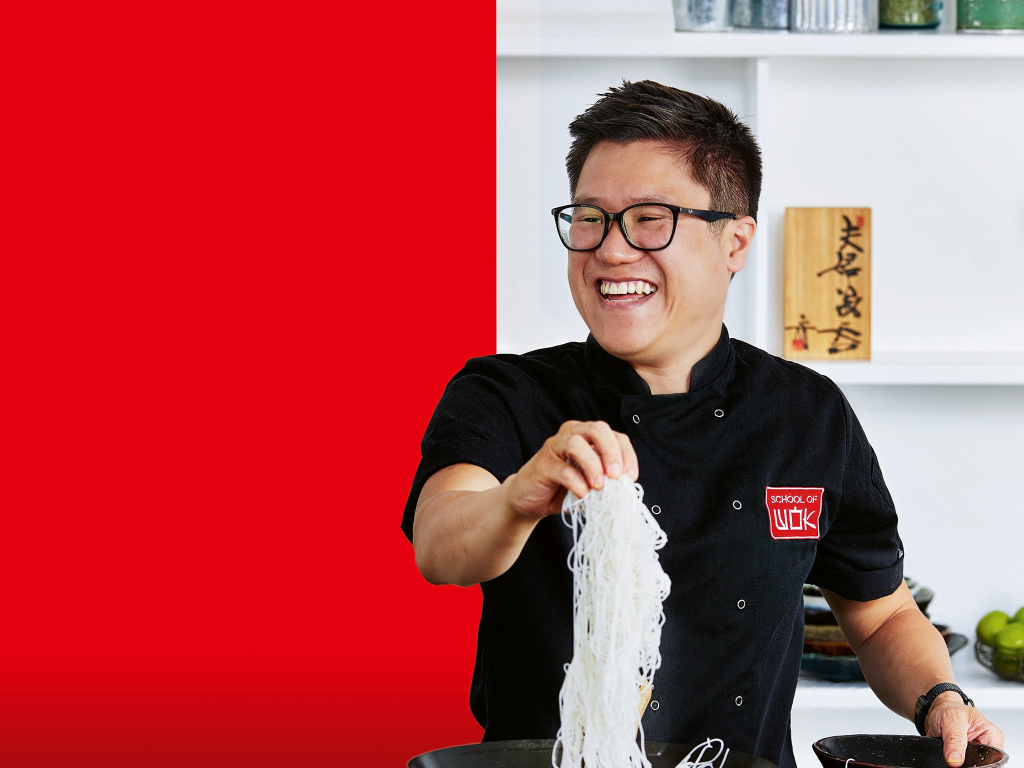 The Chinese-British chef runs the School of Wok in London