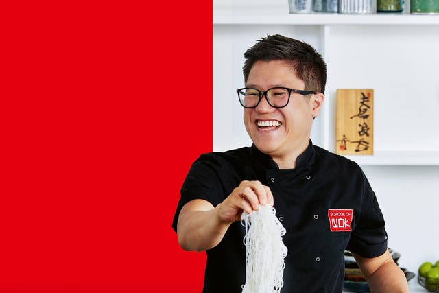 <p>The Chinese-British chef runs the School of Wok in London </p>