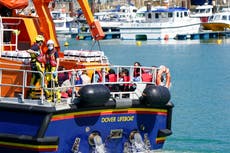UK rescued 444 migrants from the English Channel crossing as Rwanda deportation flight cancelled