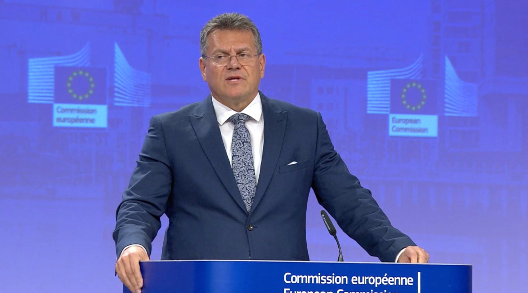 European Commission Vice President Maros Sefcovic