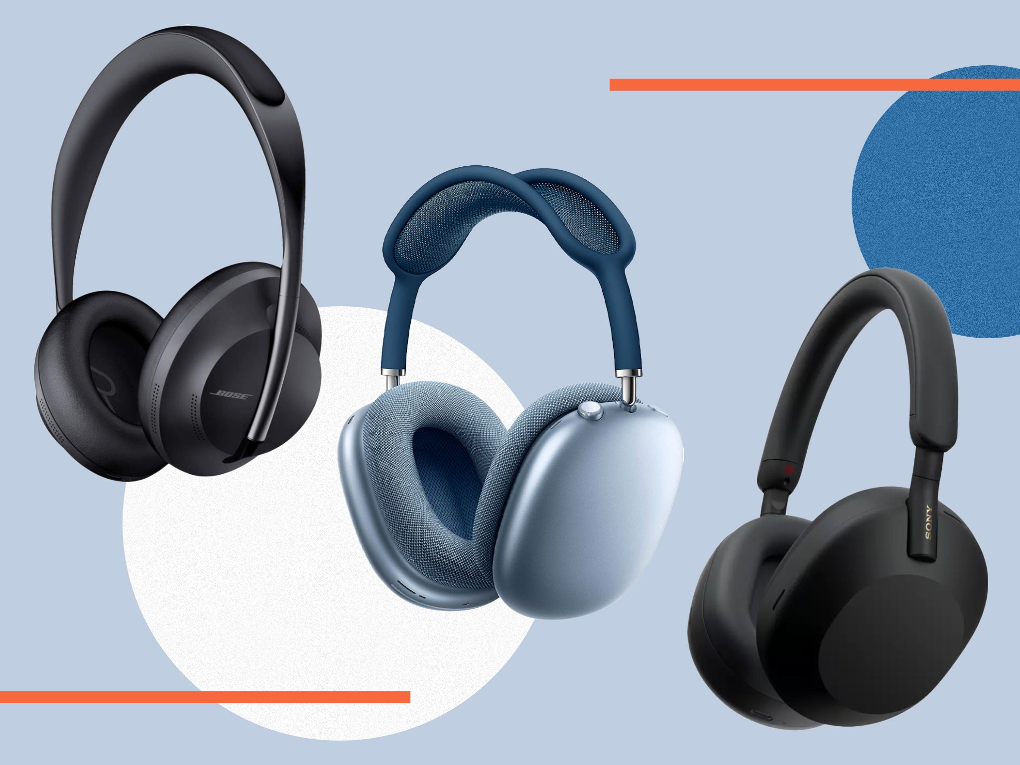 Gevoelig blauwe vinvis verkiezing Best wireless headphones 2023: High-quality wireless headphones with  Bluetooth from Bose, Apple and Sony | The Independent