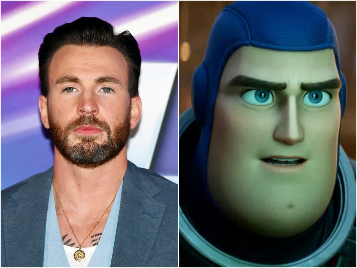 Chris Evans says critics of same-sex kiss in Lightyear are ‘idiots’