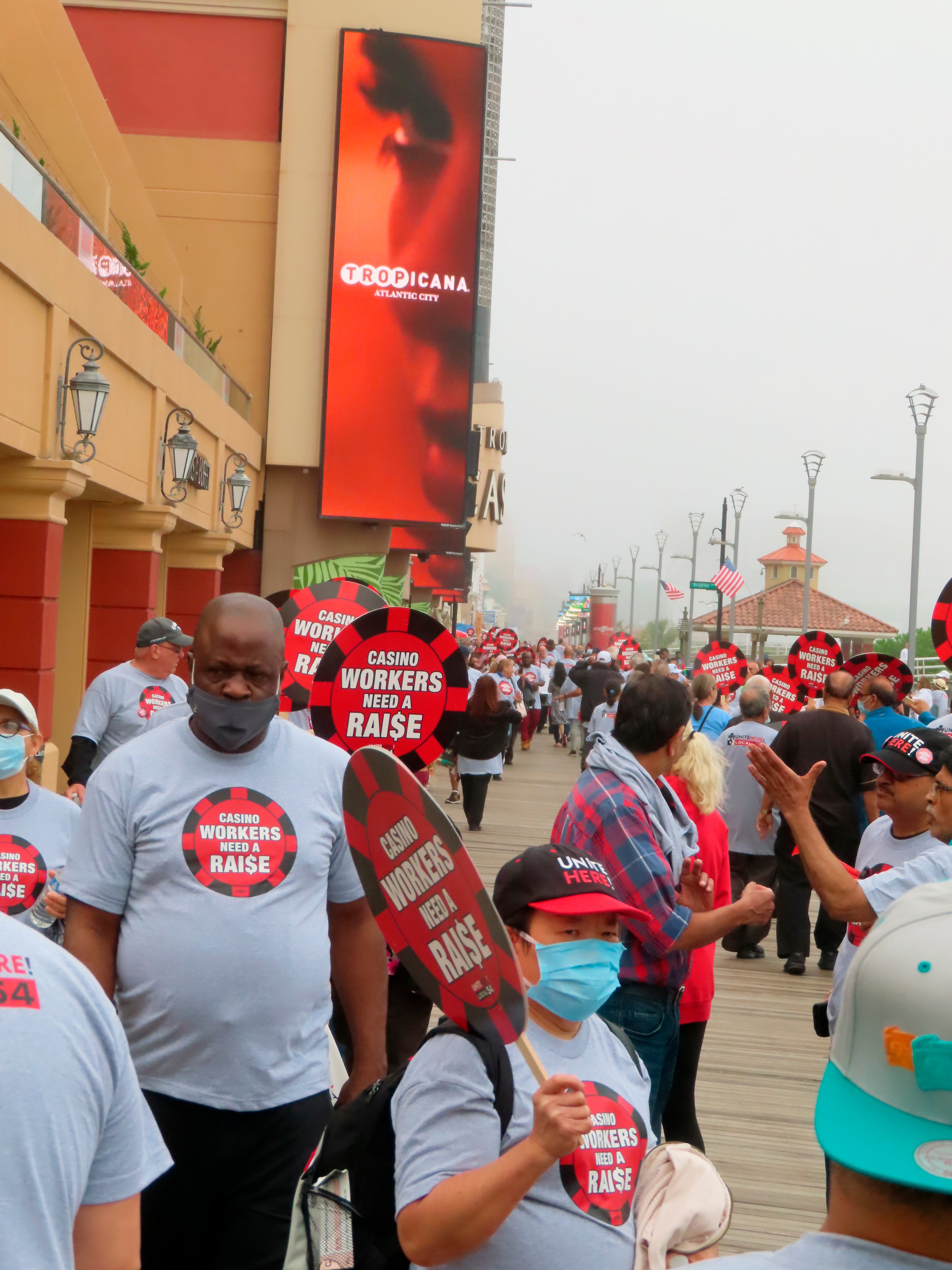 Atlantic City Casinos-Strike Vote