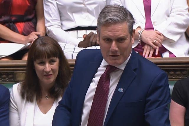 <p>Keir Starmer started by saying something about himself that was almost interesting</p>