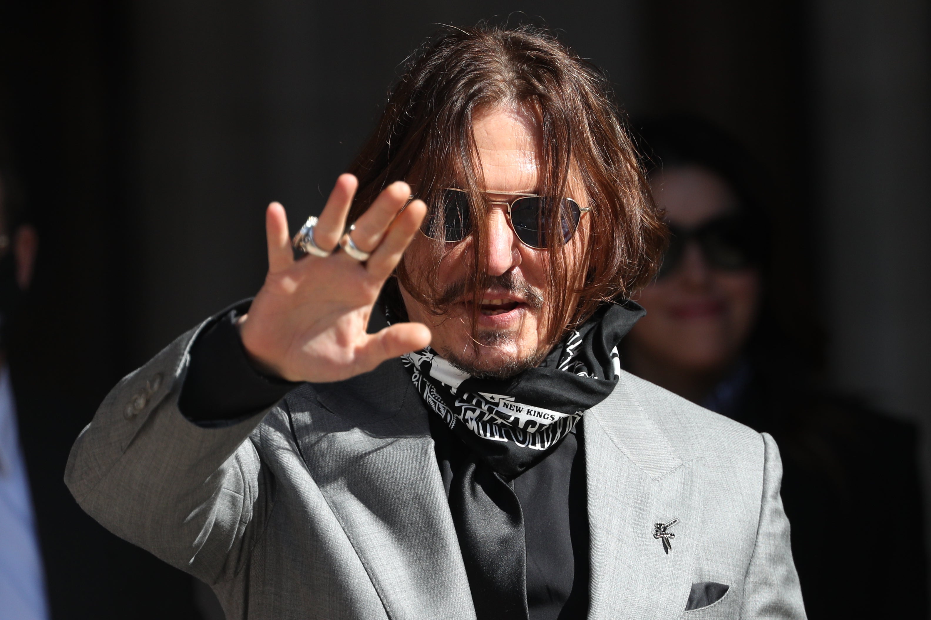 Johnny Depp was awarded 10.35m US dollars (£8.2m) in damages after he sued his ex-wife Amber Heard for defaming him in a 2018 op-ed
