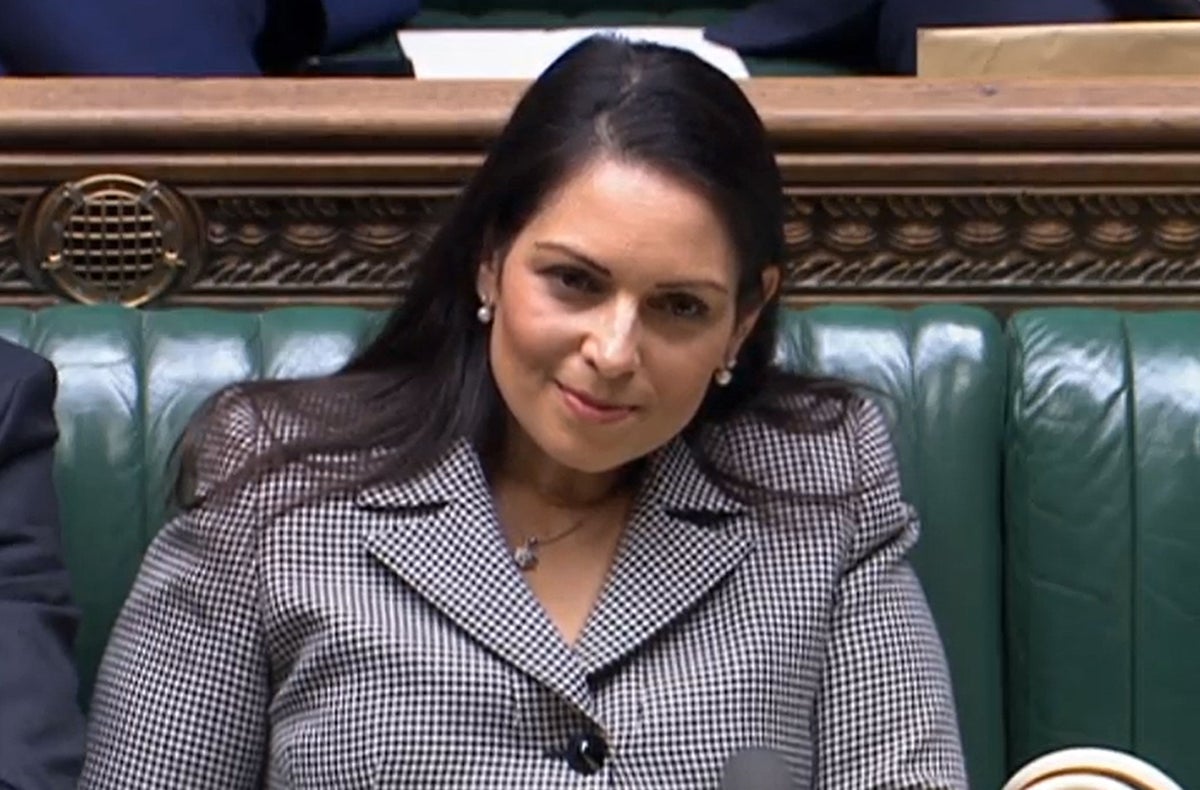 Voices: Priti Patel was smirking double hard as she tried to style out the government’s most recent outrage