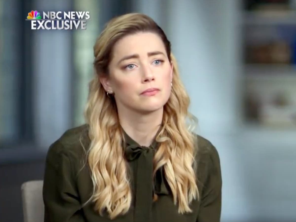A última entrevista de Amber Heard: Johnny Depp acusa seu ex de ‘reimaginar’ o caso no protesto da NBC