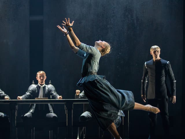 <p>Grace Horler in Helen Pickett’s production of ‘The Crucible’</p>