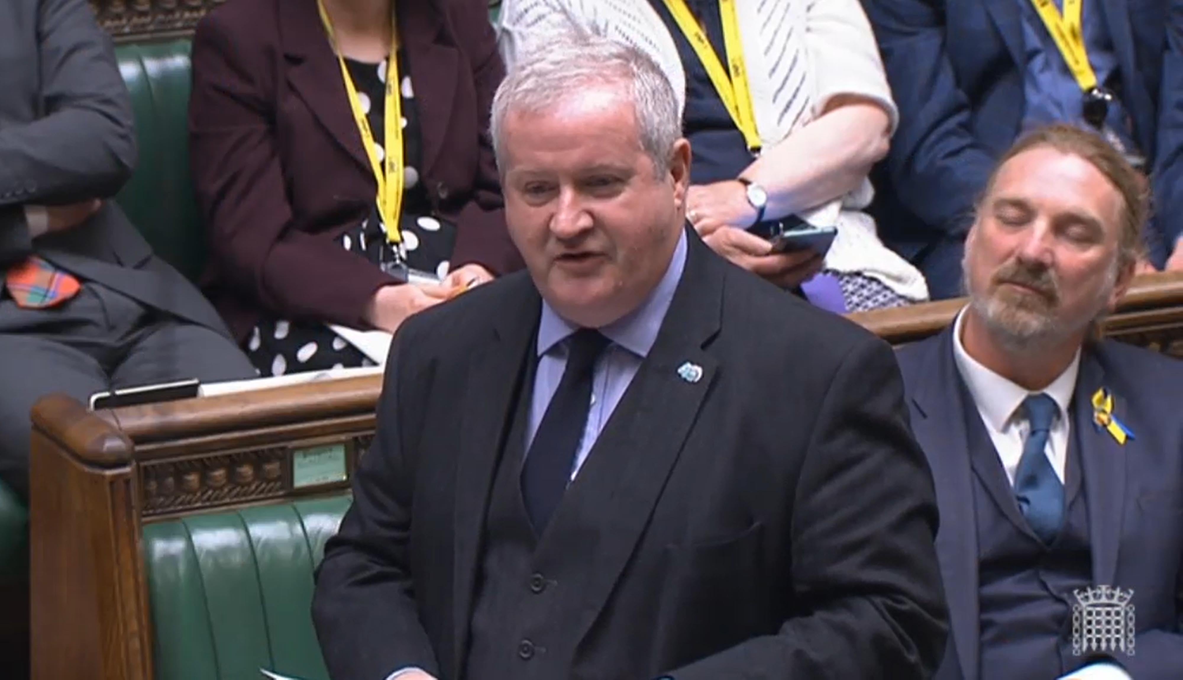 SNP Westminster leader Ian Blackford (House of Commons/PA)