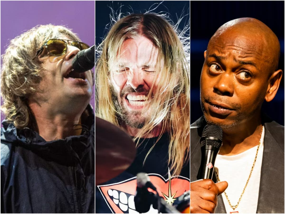 Taylor Hawkins tribute show: Liam Gallagher and Dave Chappelle to perform