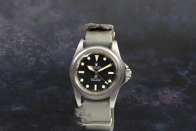 An ultra-rare Rolex has sold for £155,000 at an auction (Nick Brewster/PA)