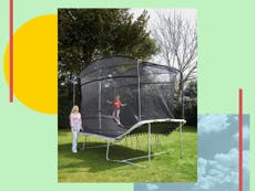 Aldi’s giant trampoline is the perfect way to keep active kids busy this summer