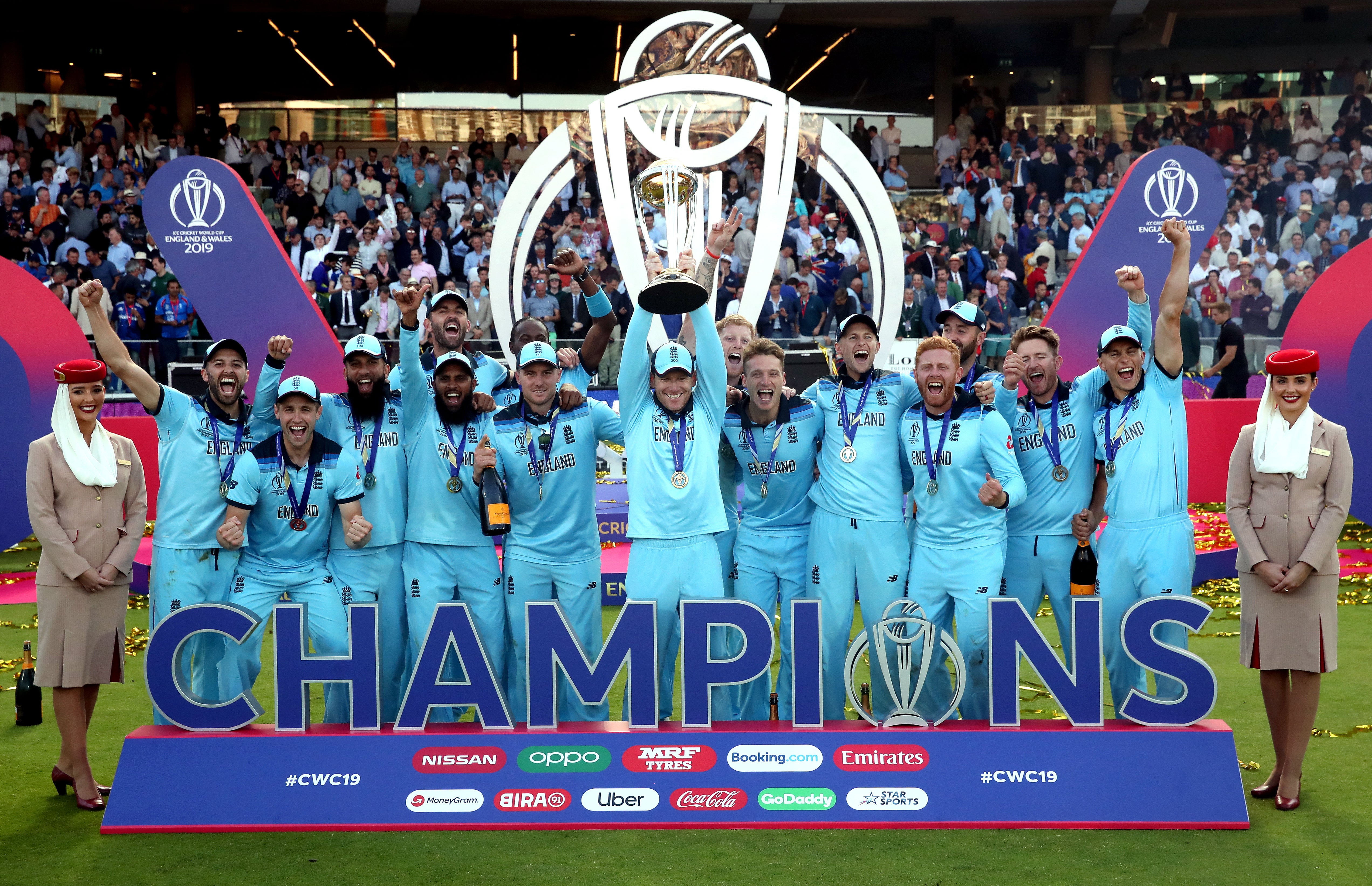 England won the 2019 50-over World Cup (Nick Potts/PA)