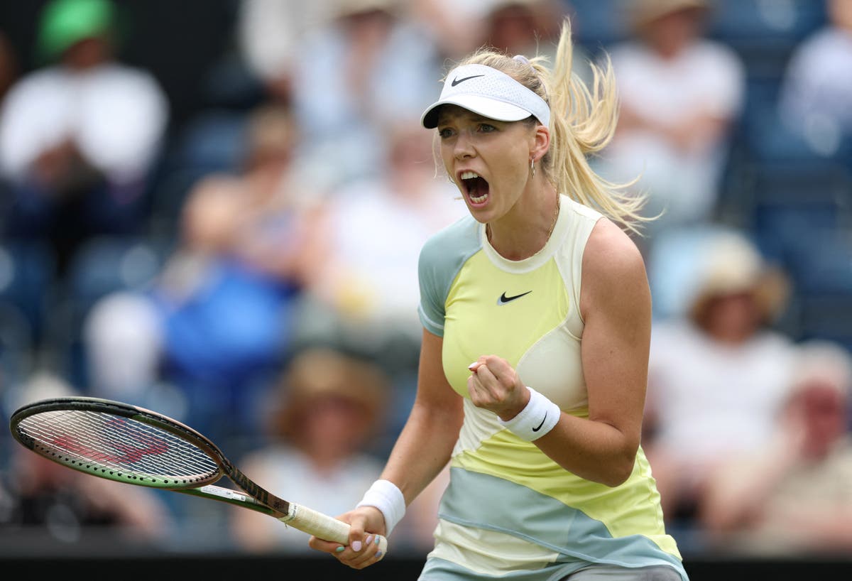 Katie Boulter &lsquo;absolutely ecstatic&rsquo; after second eye-catching win in Birmingham