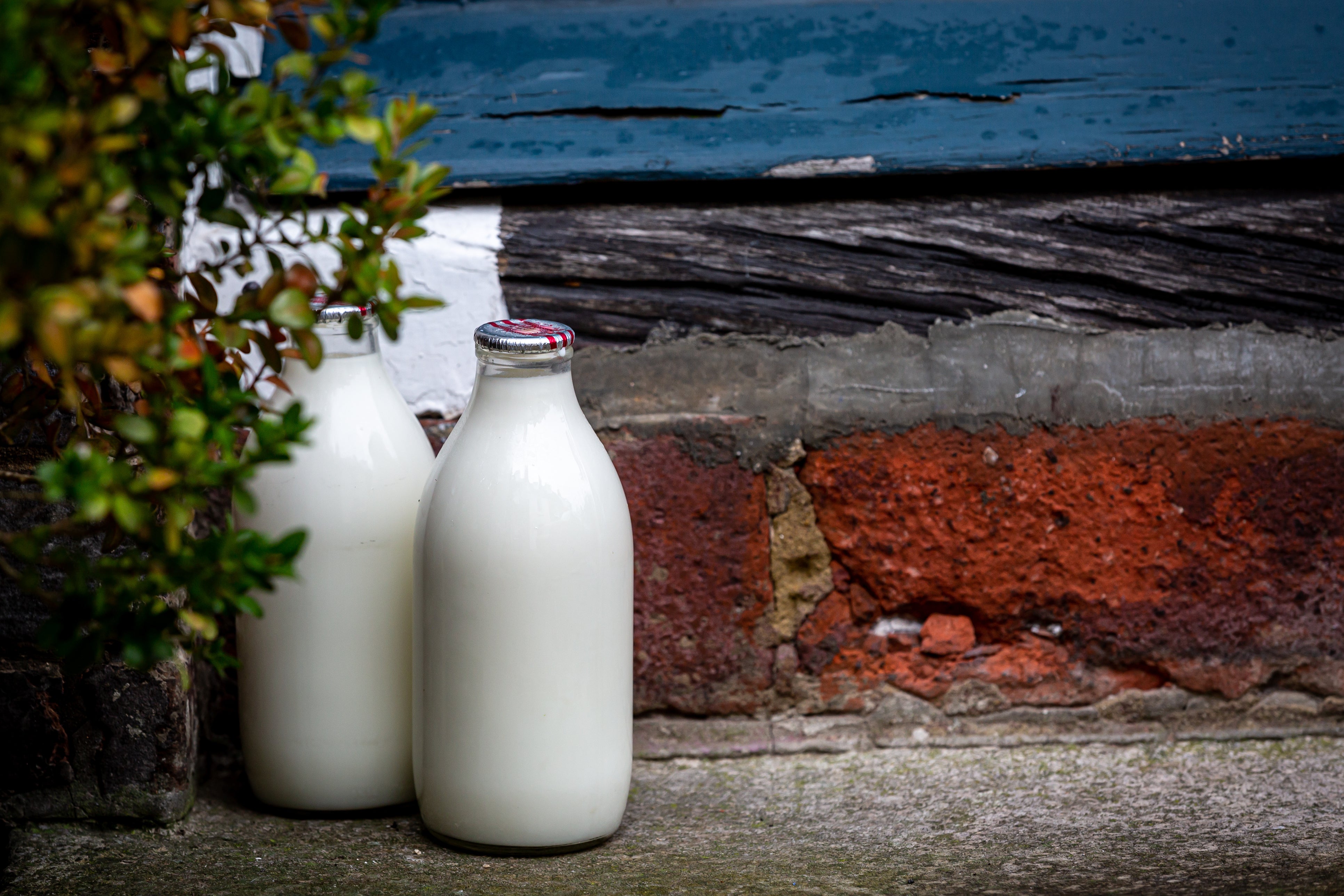 Milk deliveries in glass bottles still exist and are an excellent way to reduce waste