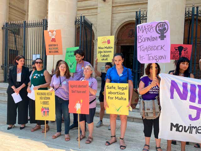 Malta Abortion Protest
