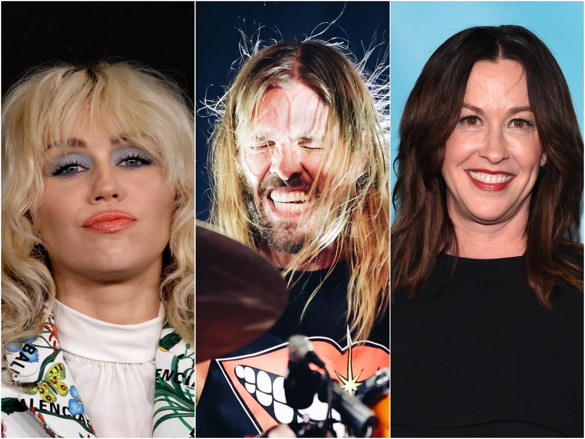 Taylor Hawkins LA tribute show: Miley Cyrus and Alanis Morissette among those to perform 