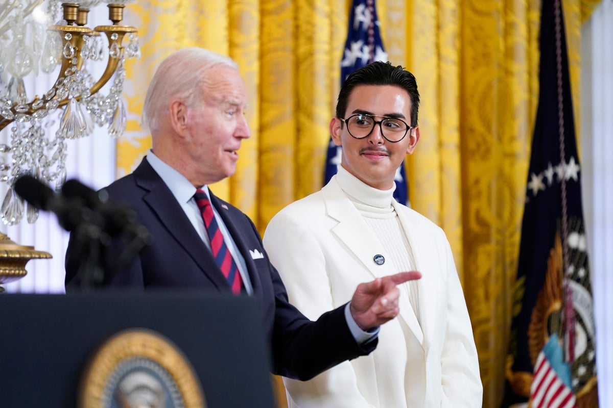 Florida teen who staged walkouts over ‘Don’t Say Gay’ introduces Joe Biden at White House Pride event