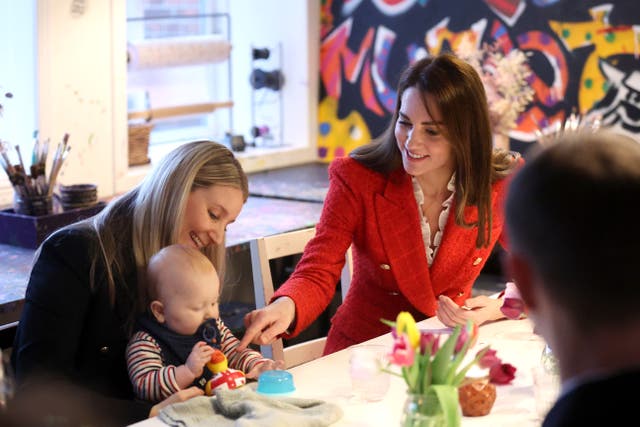 The Duchess of Cambridge has taken a close interest in early years development (Chris Jackson/PA)