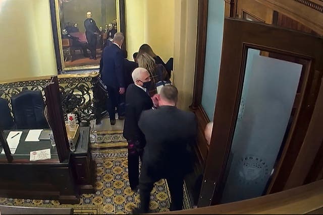 Capitol Riot Pence