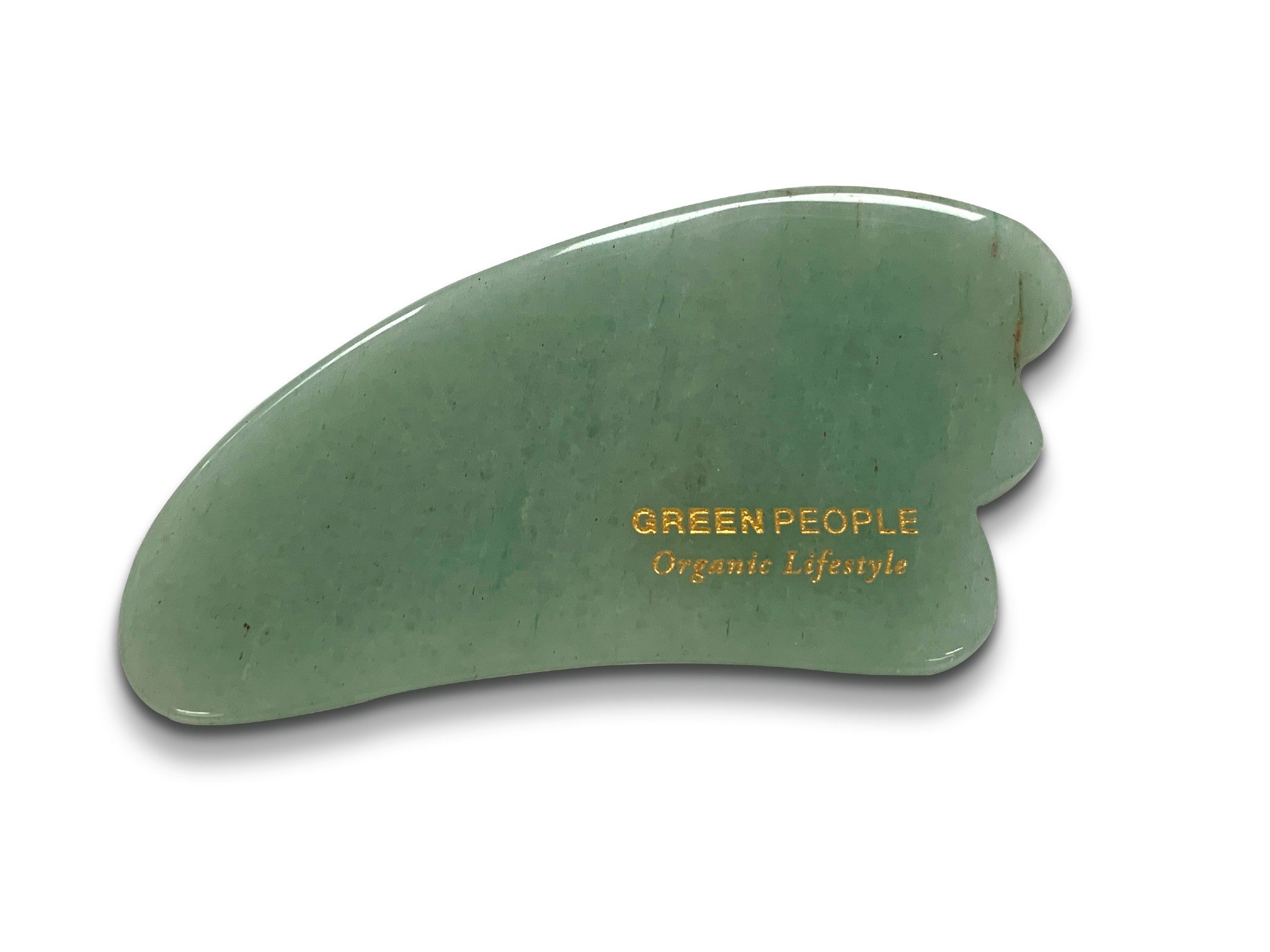 Green People jade gua sha massage tool