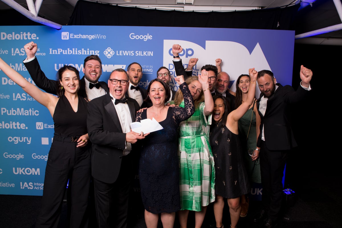 The Independent named Best Digital Consumer Publishing Company 2022