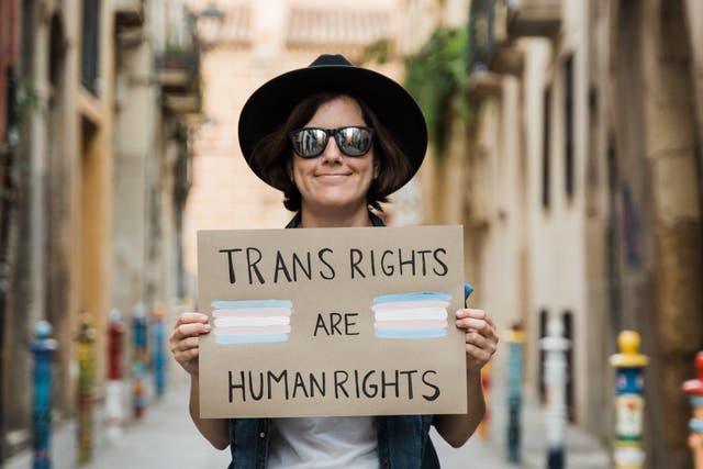 <p>Nearly half of respondents agreed with the statement that ‘a trans man is a man and a trans woman is a woman’</p>