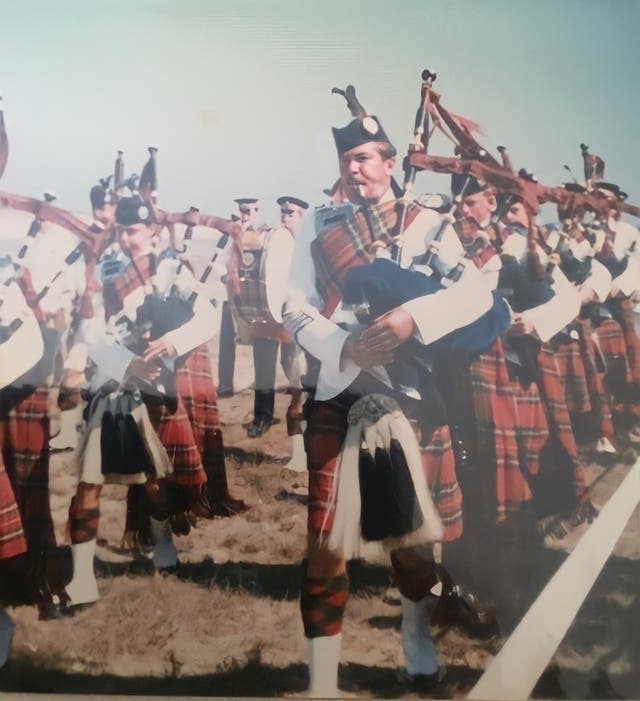 James Riddell, wrote the Crags Of Tumbledown Mountain during the Falklands War (Poppyscotland/PA)