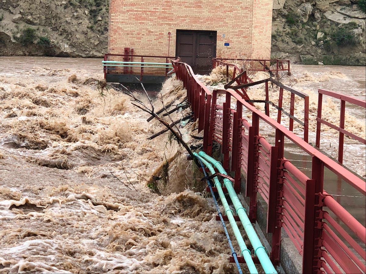 Yellowstone floods: Montana city &lsquo;out of water&rsquo; after treatment plant swamped