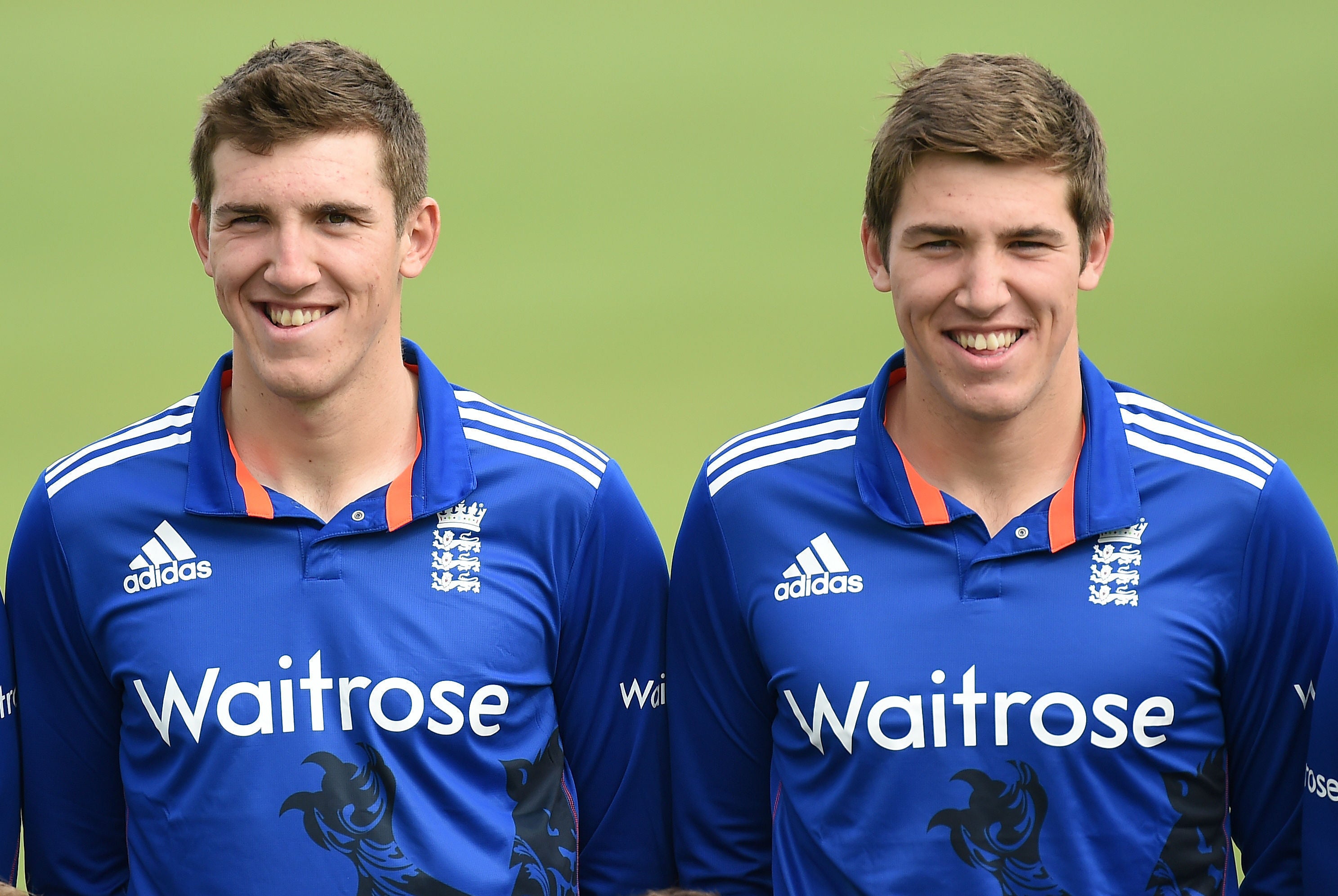 Jamie Overton (right) has been called up for England alongside twin Craig
