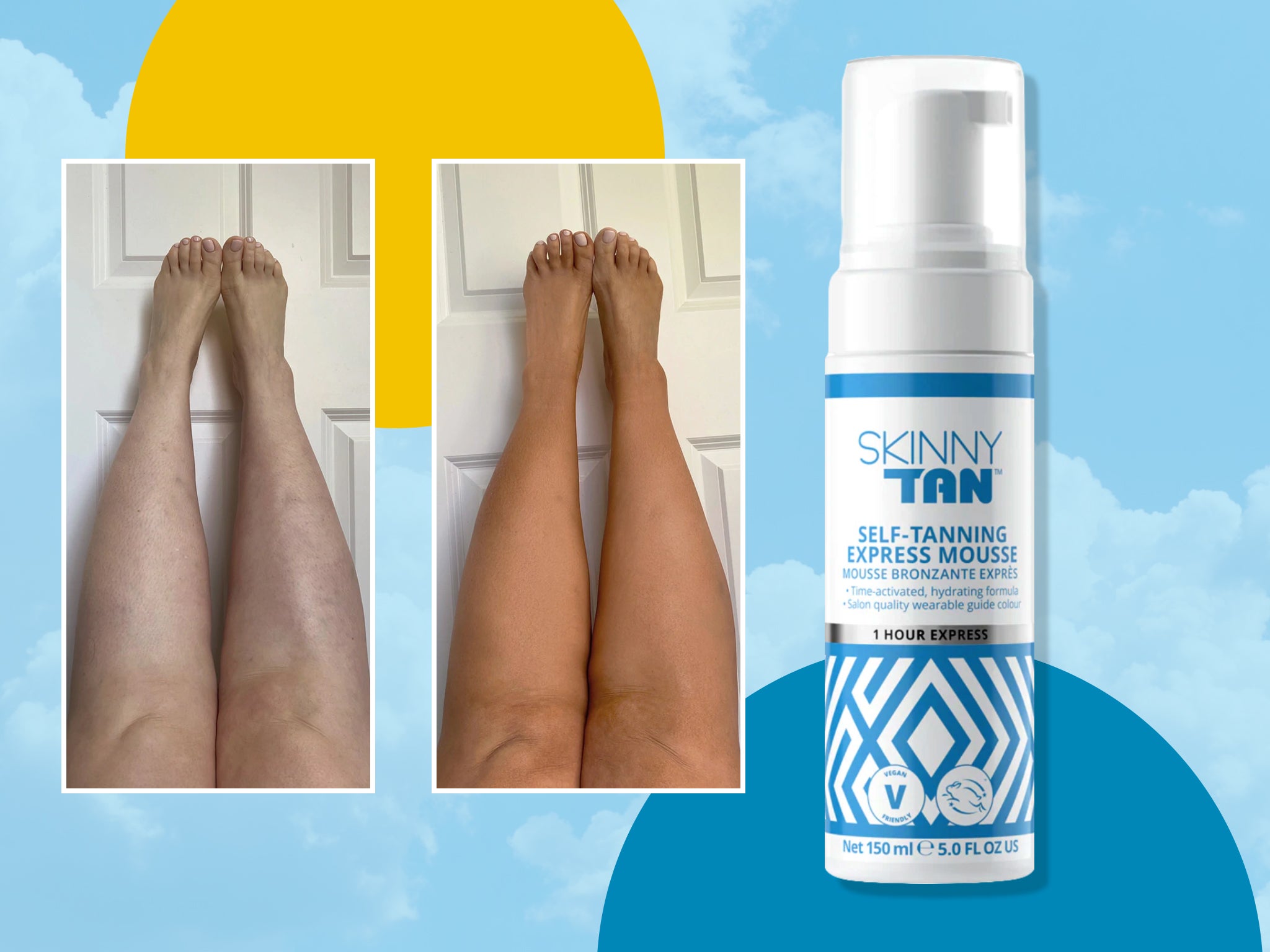 This mousse provides rapid tanning for those last-minute plans