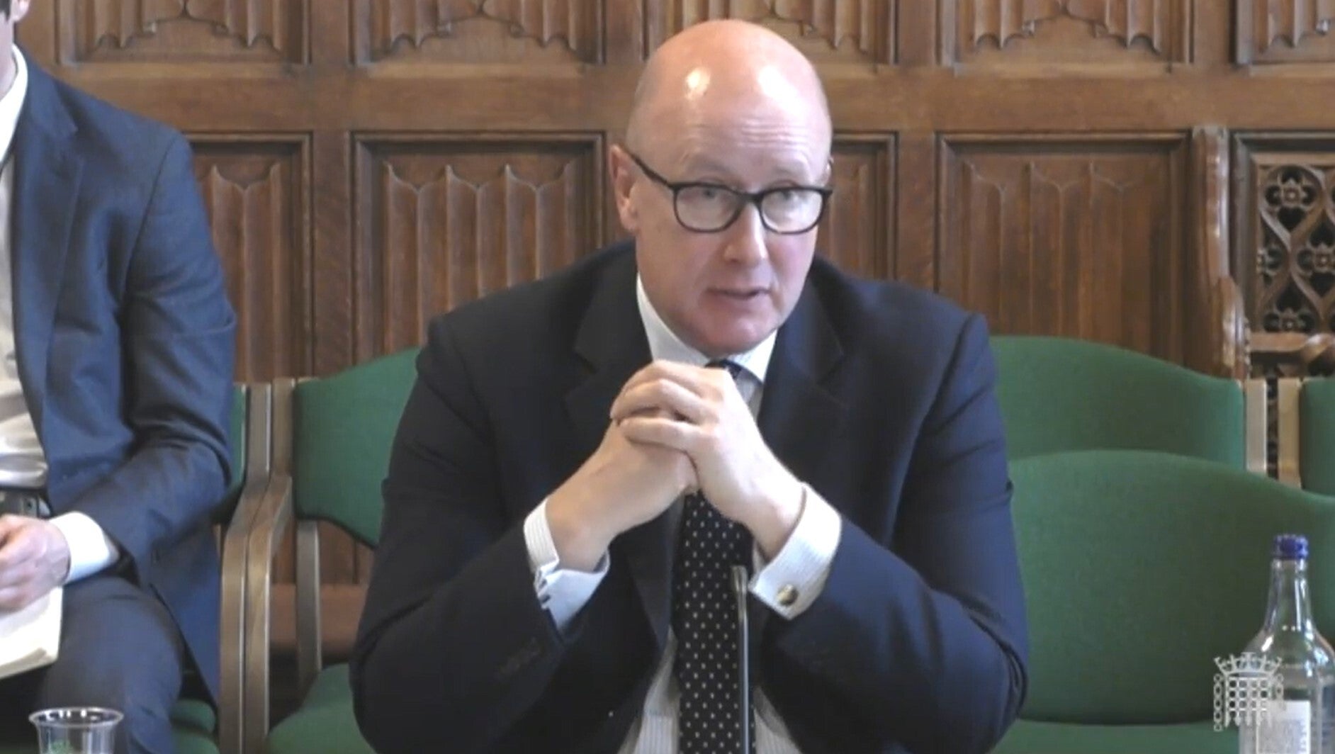 Lord Geidt, Boris Johnson’s former adviser on ministerial interests giving evidence to the Commons Public Administration and Constitutional Affairs Committee in London, on the subject of the Independent Adviser on Ministers’ Interest. Picture date: Tuesday June 14, 2022.