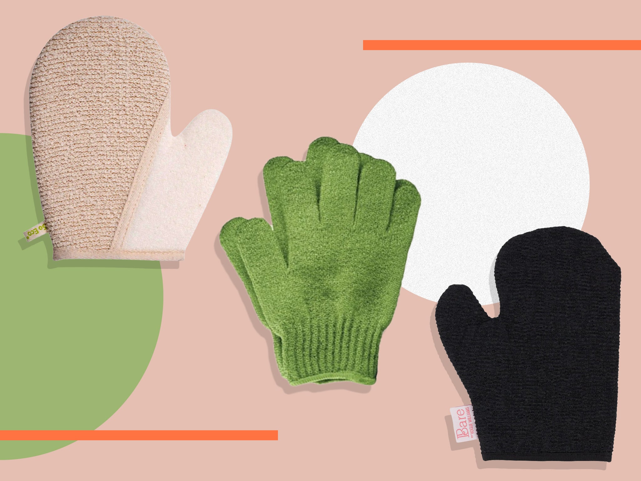 9 best exfoliating gloves and mitts for soft, glowing skin this summer