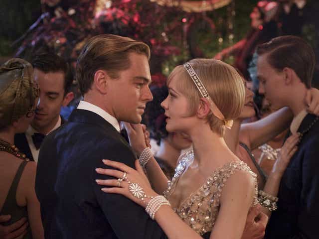 <p>Leonardo DiCaprio and Carey Mulligan in the 2013 film adaptation of ‘The Great Gatsby’</p>