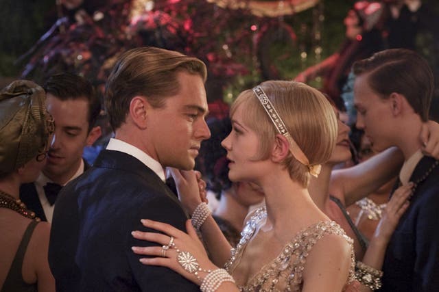 <p>Leonardo DiCaprio and Carey Mulligan in the 2013 film adaptation of ‘The Great Gatsby’</p>