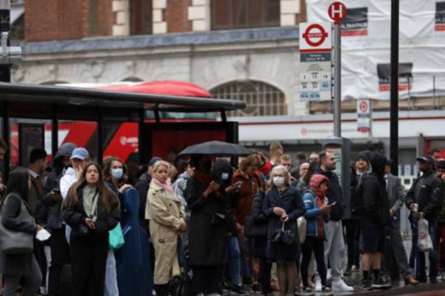 <p>Workers are likely to form huge queues for buses </p>