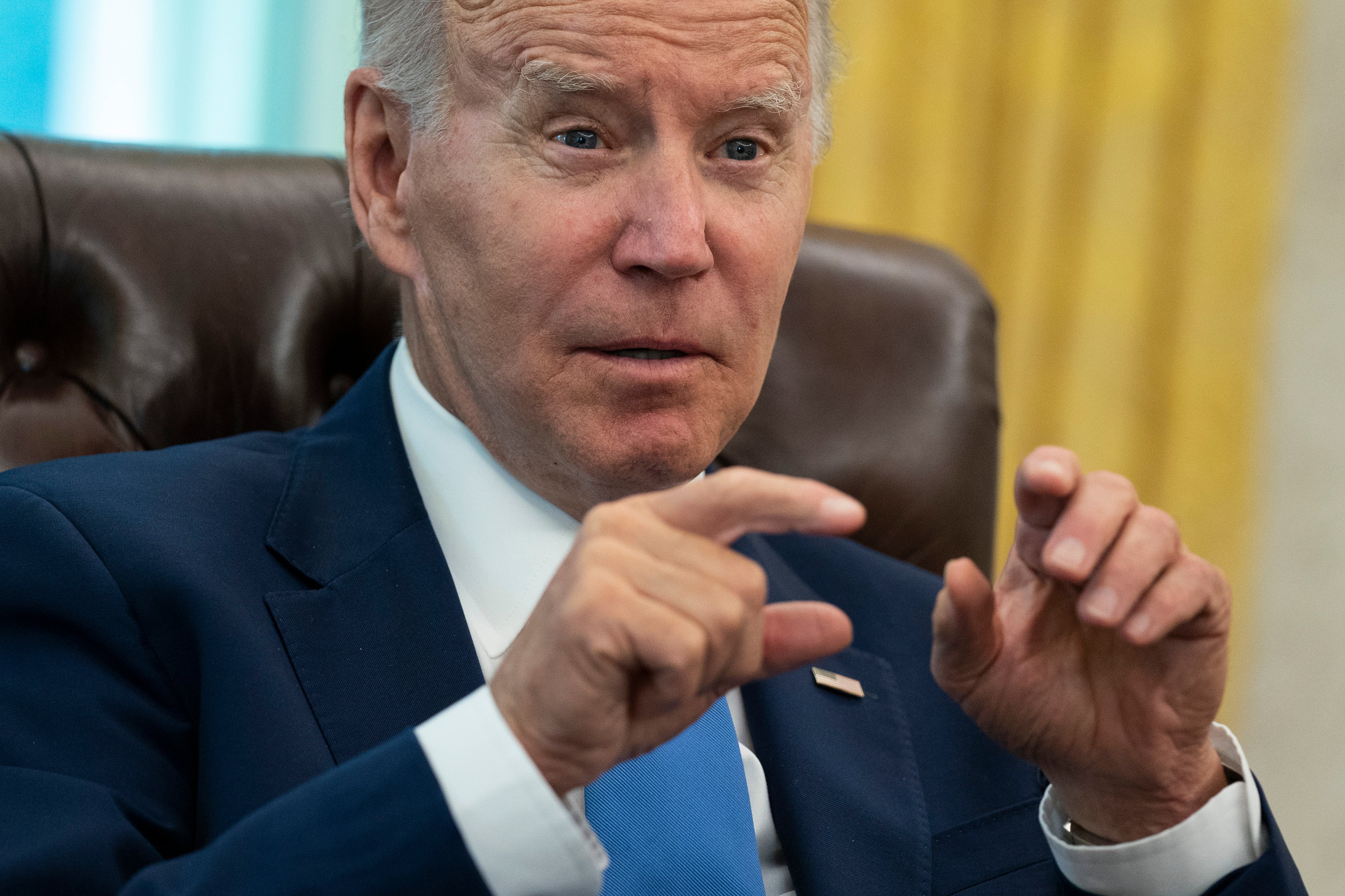APTOPIX Biden AP Interview