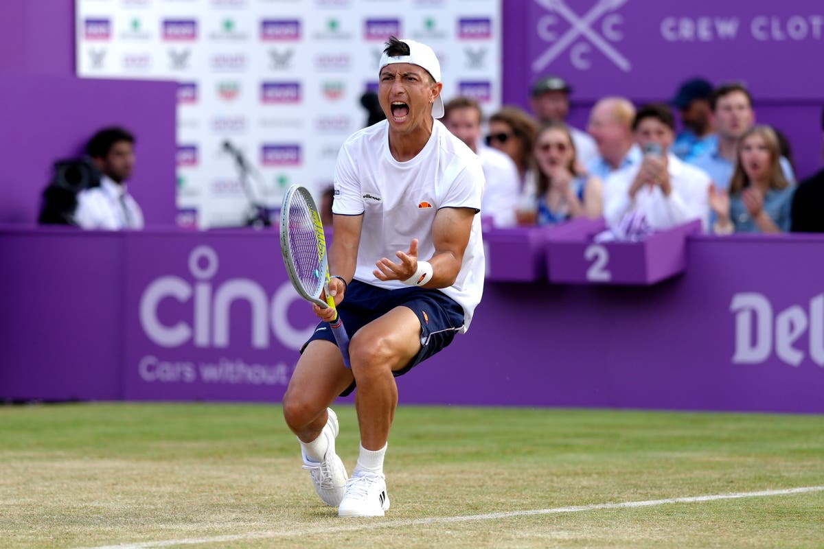 Ryan Peniston savouring &lsquo;best week&rsquo; of his life after reaching quarter-finals at Queen&rsquo;s