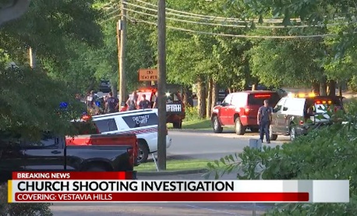 Multiple people shot at church in Alabama as suspect taken into custody